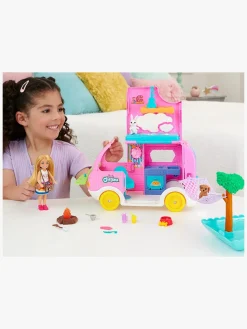 Barbie Chelsea Legesæt 2-in-1 Camper med Dukke