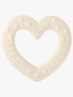 BIBS Baby Bitie Bidelegetøj Heart,  Ivory
