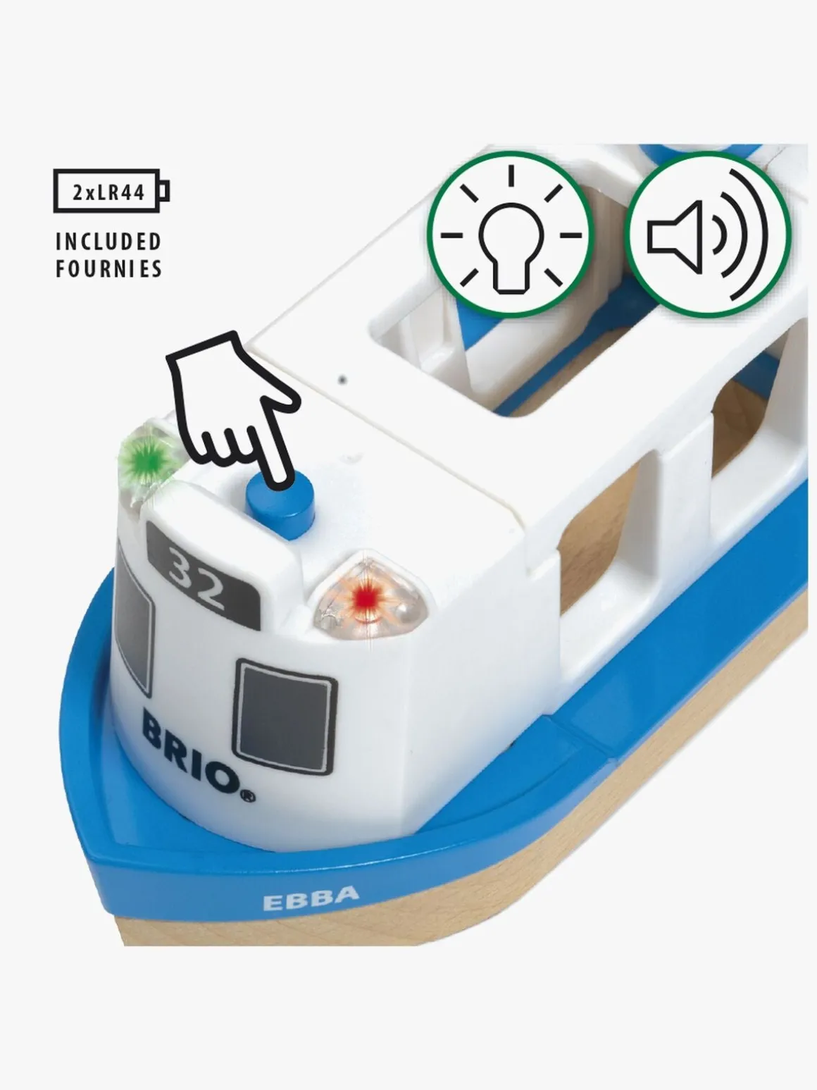 BRIO World 33766 Luksus Togsæt