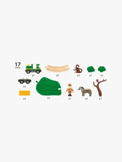 BRIO World 33720 Safari Togbane Sæt