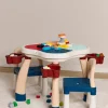 Cloudberry Castle Aktivitetsbord med Stole, Blue