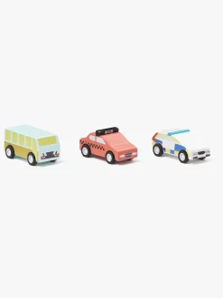 Kids Concept Pull-back Biler 3-pak