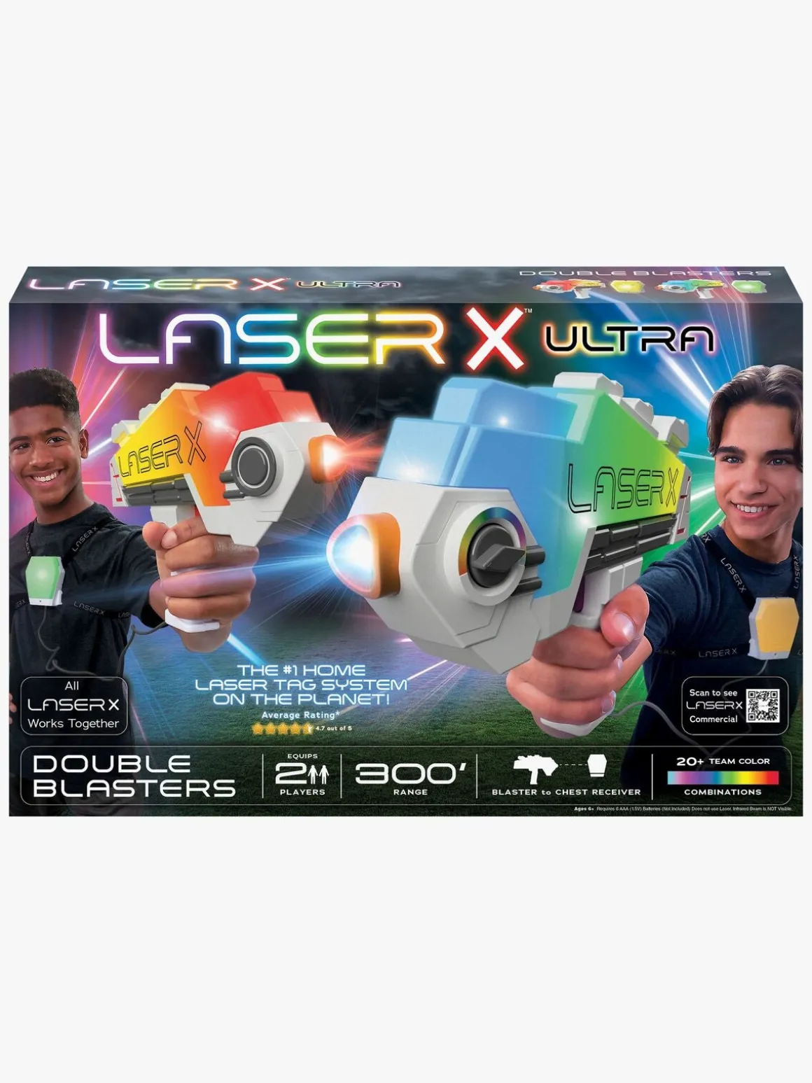 Laser X Ultra Double Blastere 2-pak