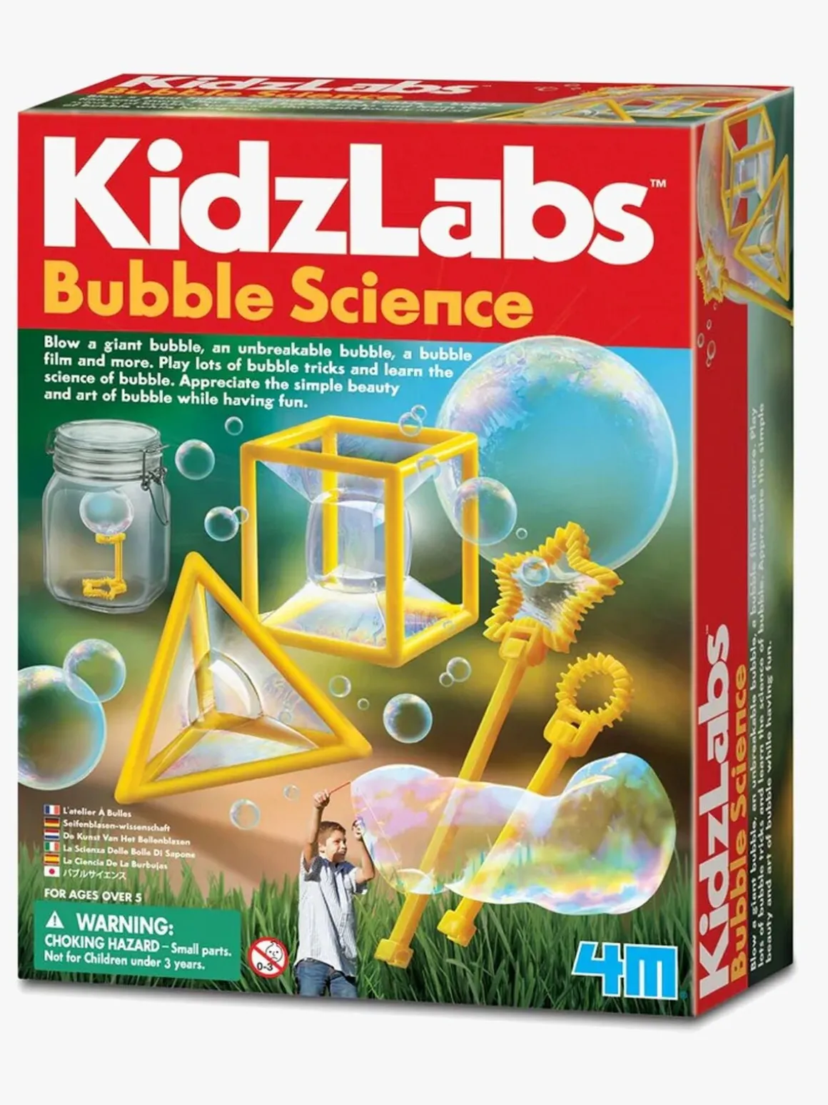 4M KidzLabs Eksperimentsæt Bobler