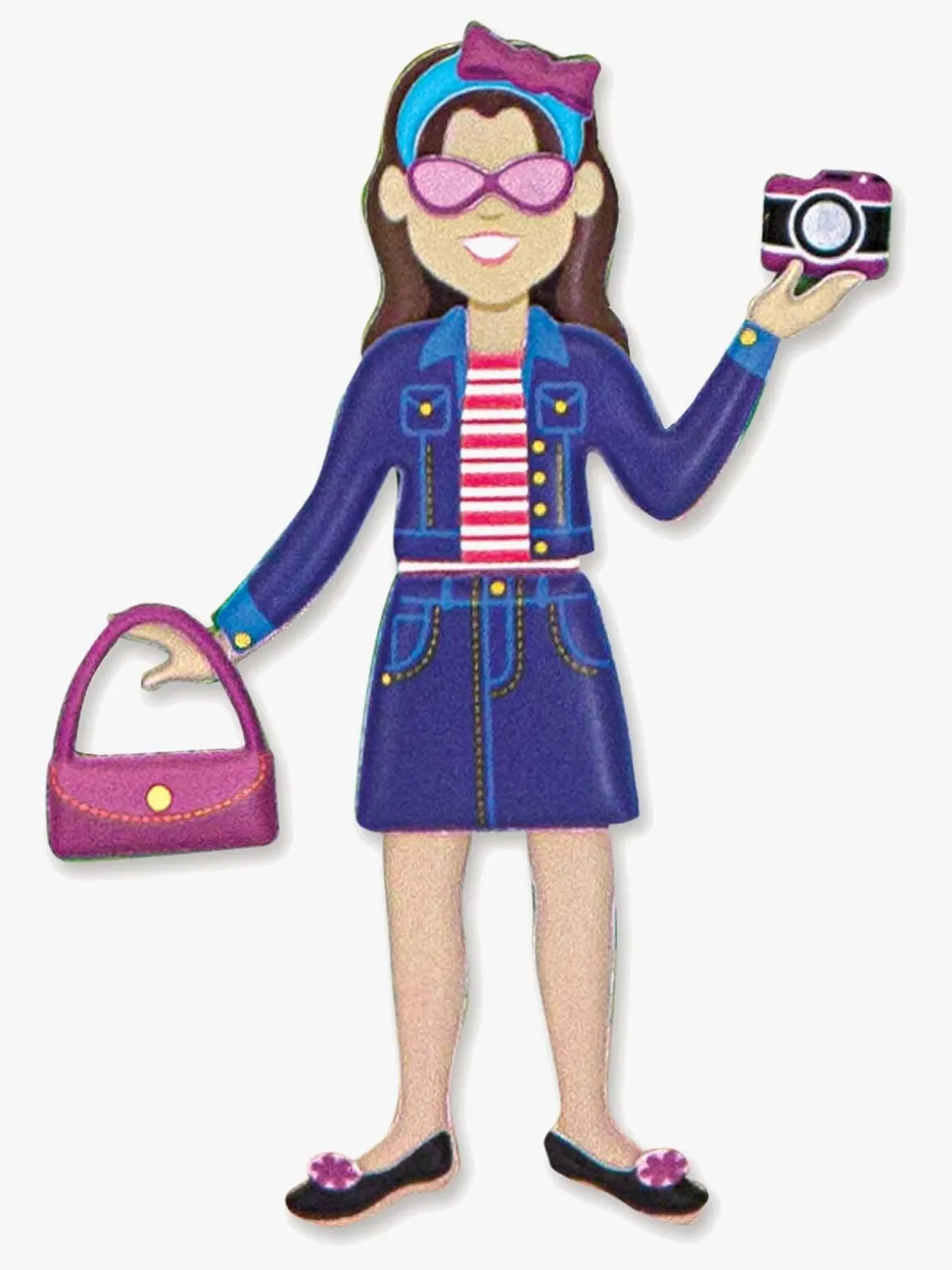 Melissa & Doug Genanvendeligt Klistermærkesæt Dress-Up