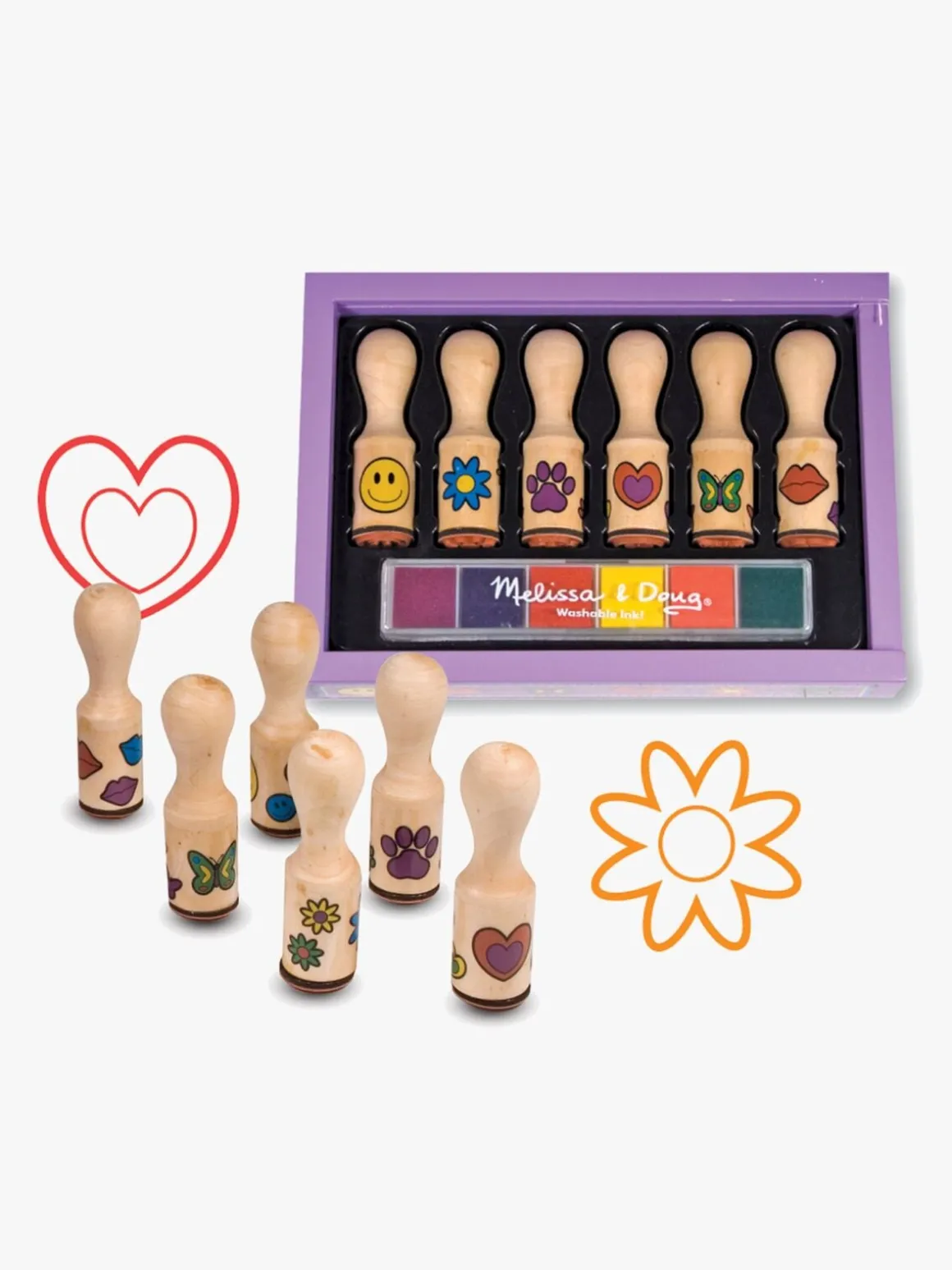 Melissa & Doug Stempelsæt Glad