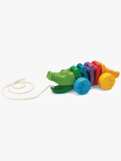 Plan Toys Træklegetøj Krokodille
