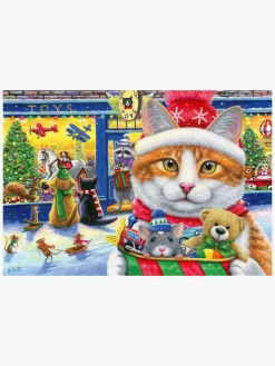 Ravensburger Christmas Kitties Puslespil 2x24 Brikker