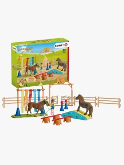 Schleich Legesæt Ponyagilitytræning