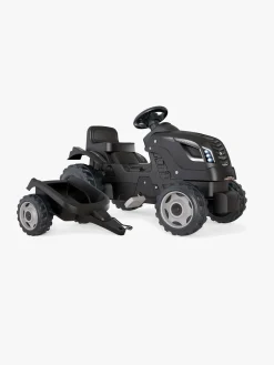 Smoby  Farmer Traktor XL + Trailer, Sort