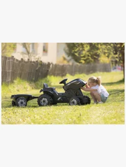 Smoby  Farmer Traktor XL + Trailer, Sort